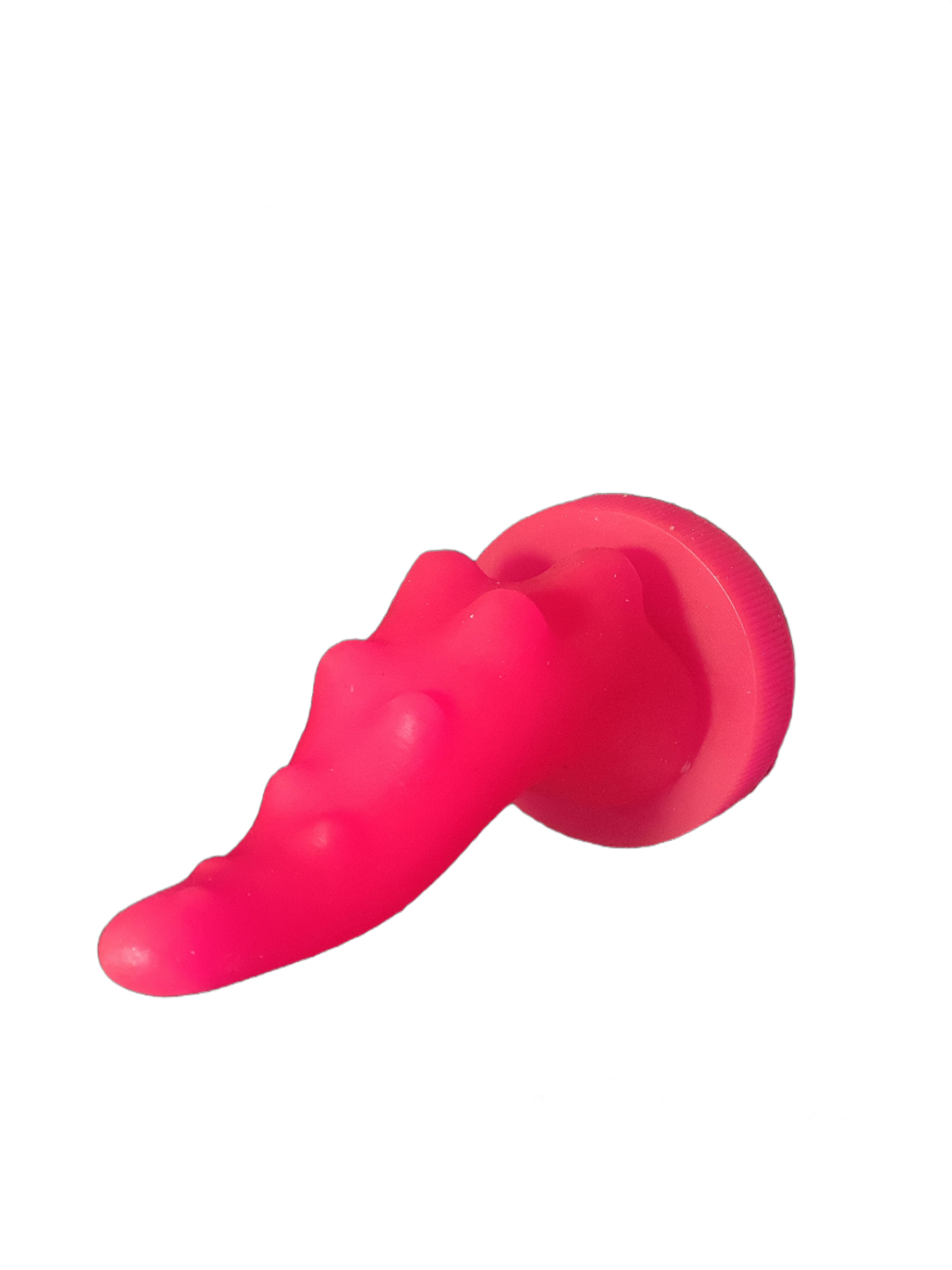 Adult Toy Silicone sex toy "The Ocutongue" bright Fluorescent Suction Cup or Harness oral pleasuring toy!