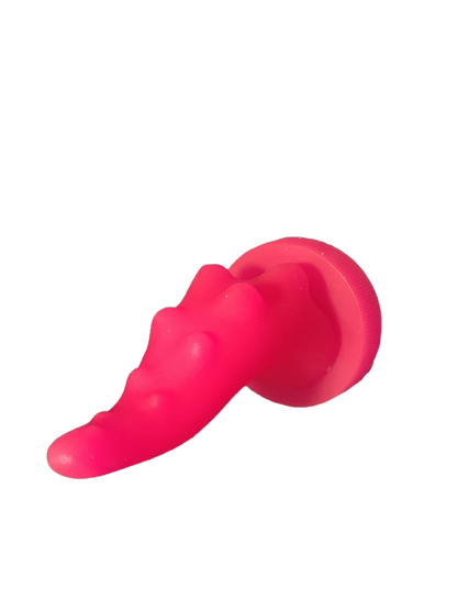 Adult Toy Silicone sex toy "The Ocutongue" bright Fluorescent Suction Cup or Harness oral pleasuring toy!