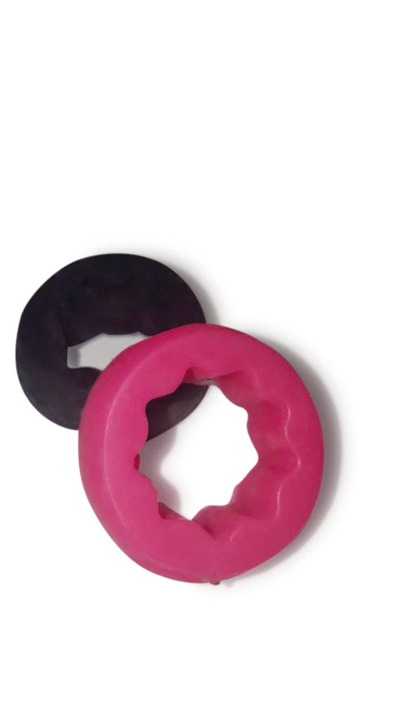 Erection Enhancing Cock Ring ribbed silicone sex toy