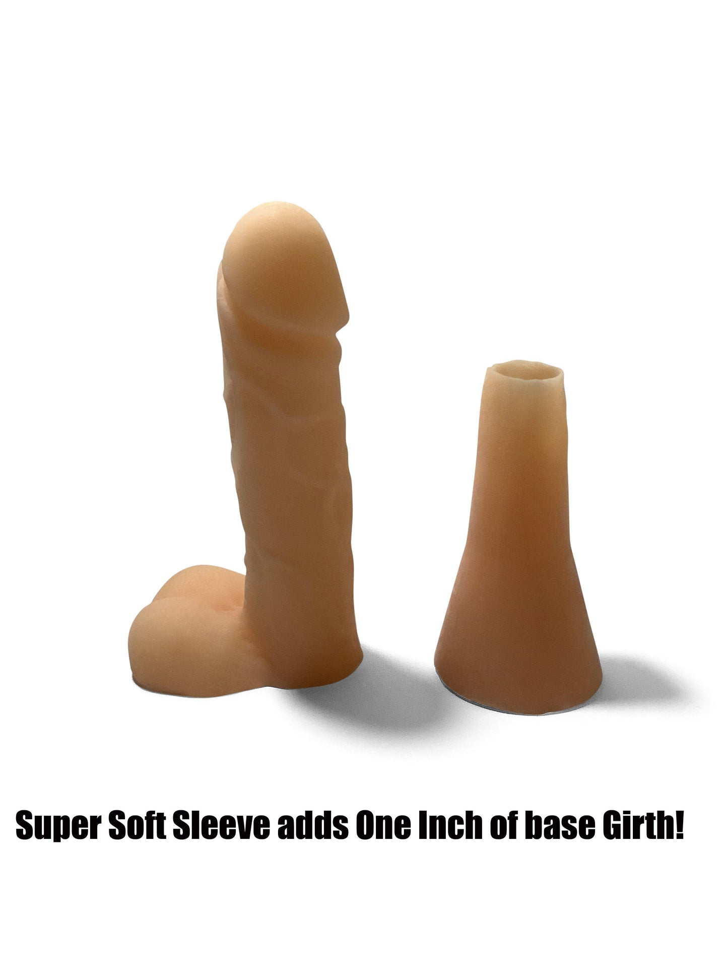 Male Penis Sleeve girth Enhancer maintains erection like a cock ring