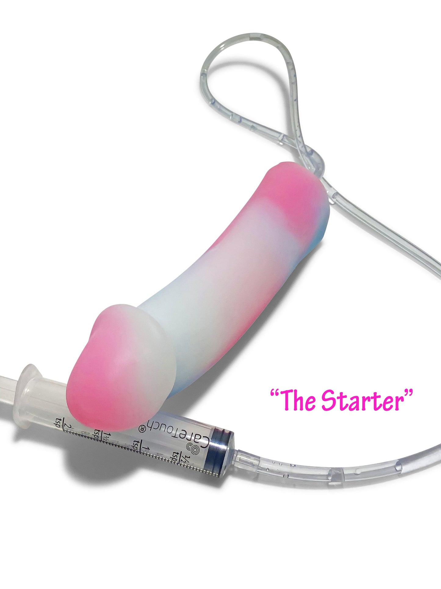 Squirting Dildo Ejaculating “The Starter” Penis sex toy super soft platinum silicone dildo