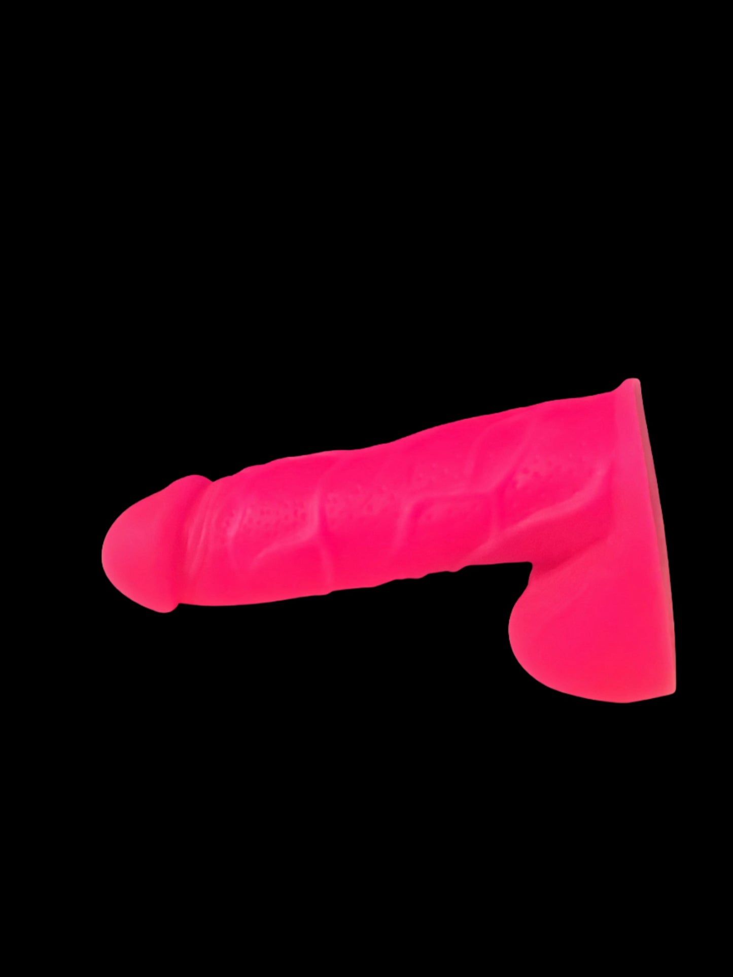 Fluorescent Silicone Dildo