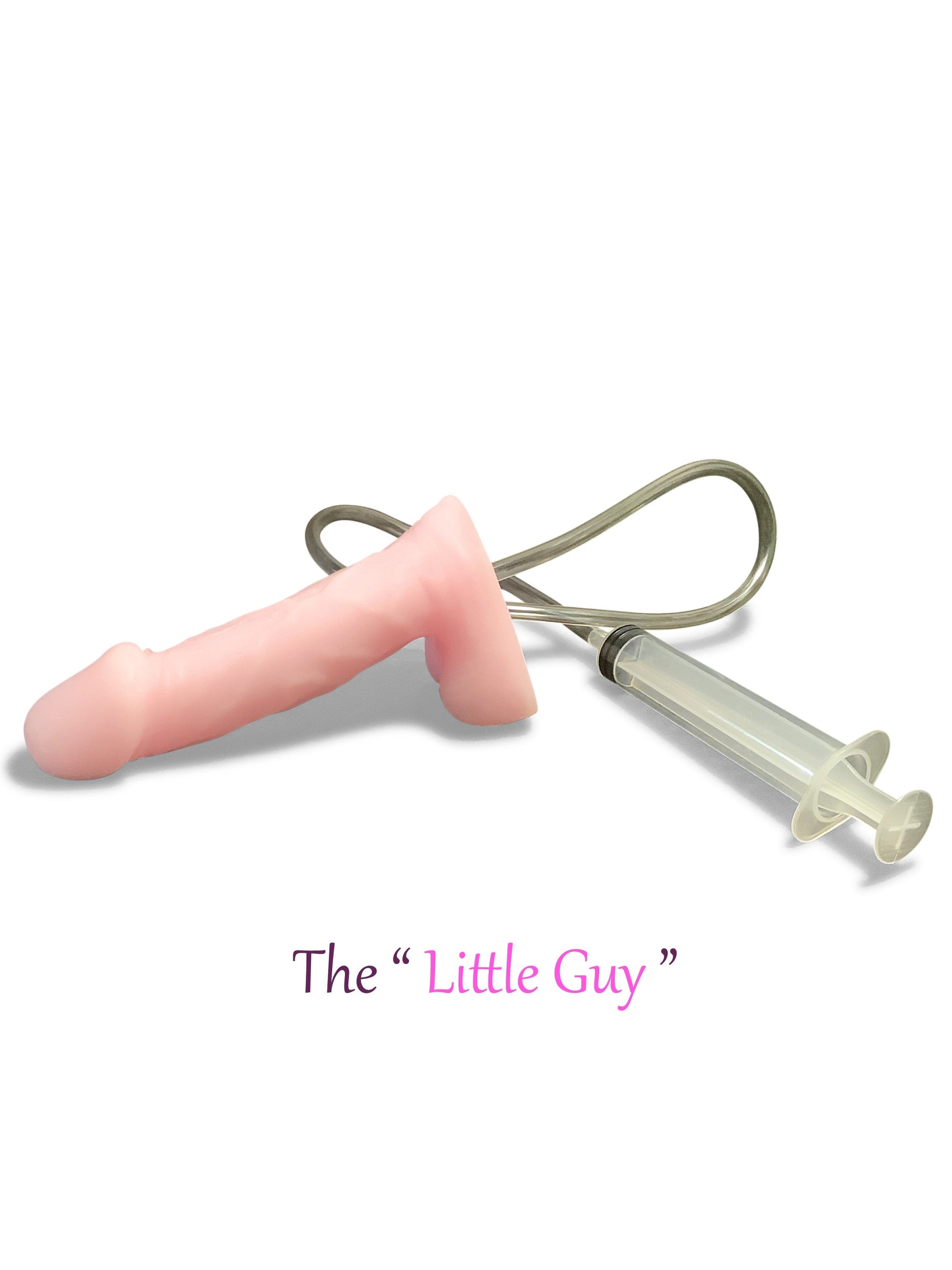 Squirting Dildo Ejaculating “The Little Guy” Penis sex toy super soft –  NaughtyTimeToys